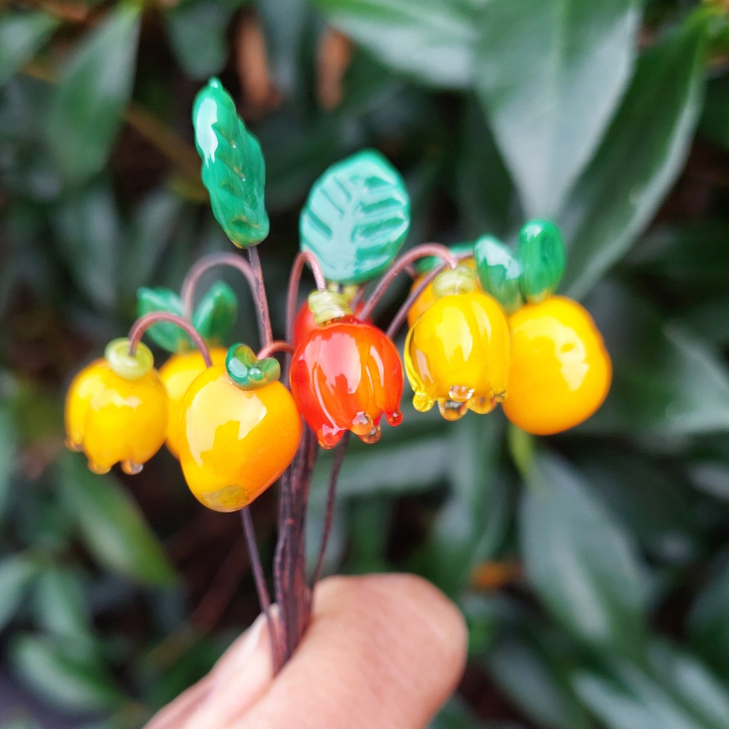 NEW!! Glass Art: Tiny buds