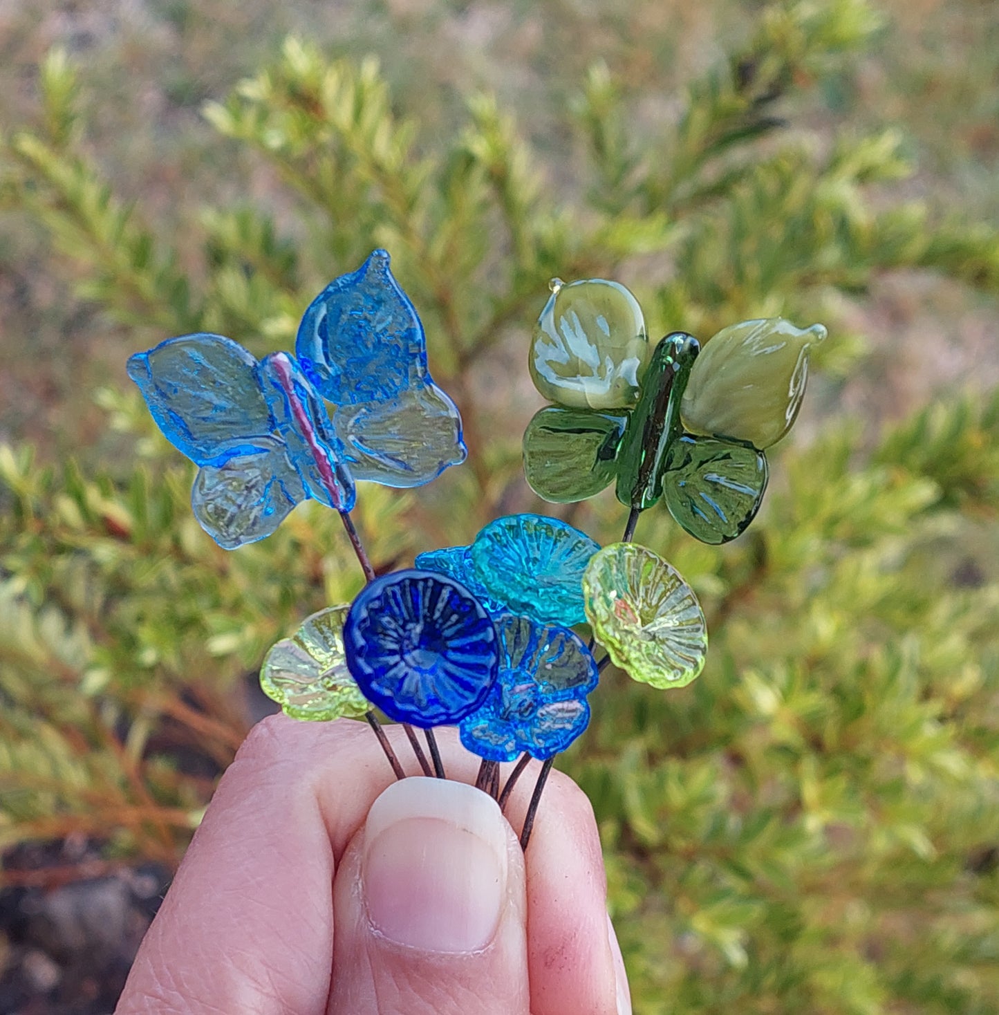 Glass Art - Kaleidoscope of Butterflies - Full Set