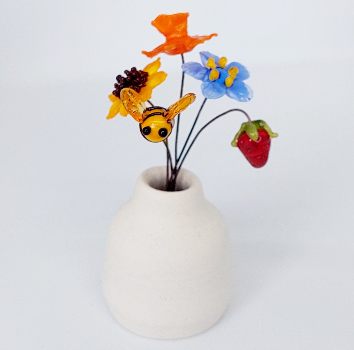 Glass Art - Multiflora Bouquet