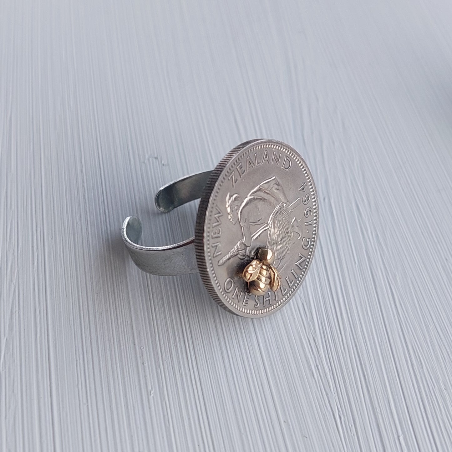 Re-minted Mixed Metal Coin Rings