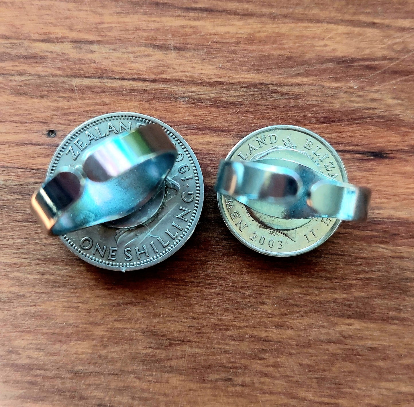 NEW!! Watchface adjustable rings with garden bugs
