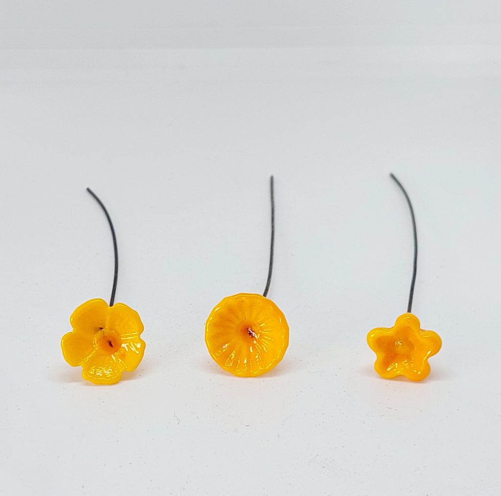 LW single flowers - Sunflower Yellow - Wholesale