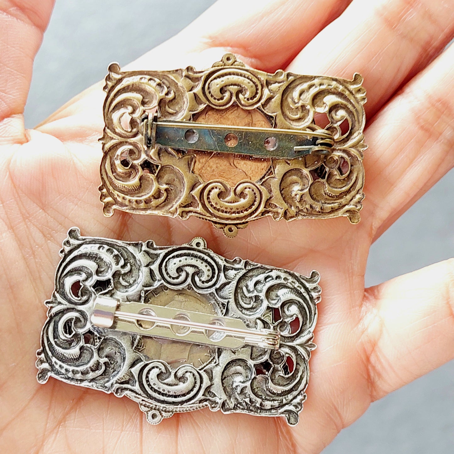 Co Two Cent Bee Brooch - Brass - Wholesale