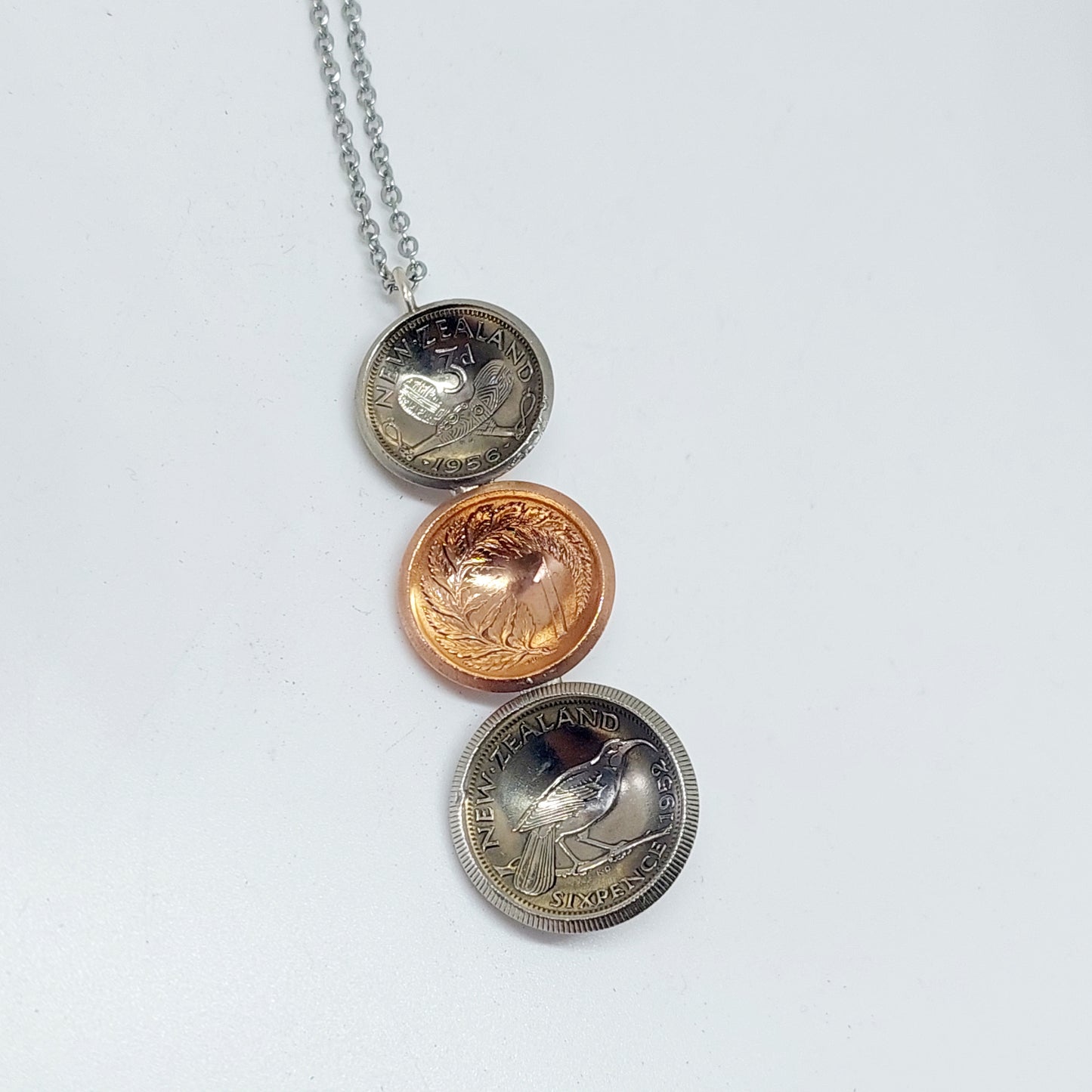 Co Pod Pendant - Mixed Metal - Wholesale
