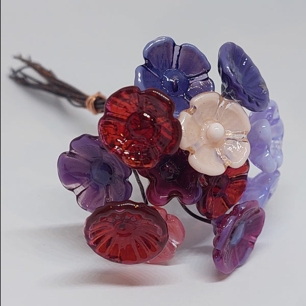 NEW!! Glass Art - "La Femme" Bouquet