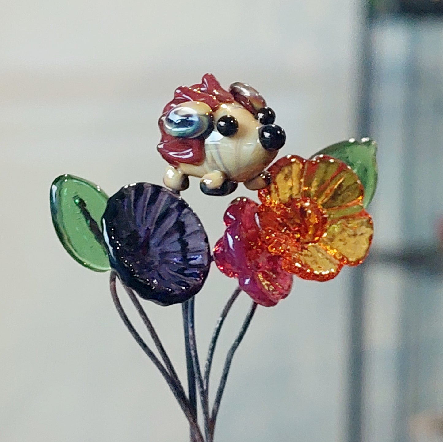 NEW!! Glass Art - Mini Hedgehog
