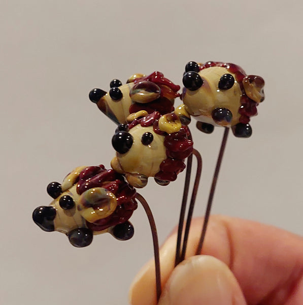 NEW!! Glass Art - Mini Hedgehog