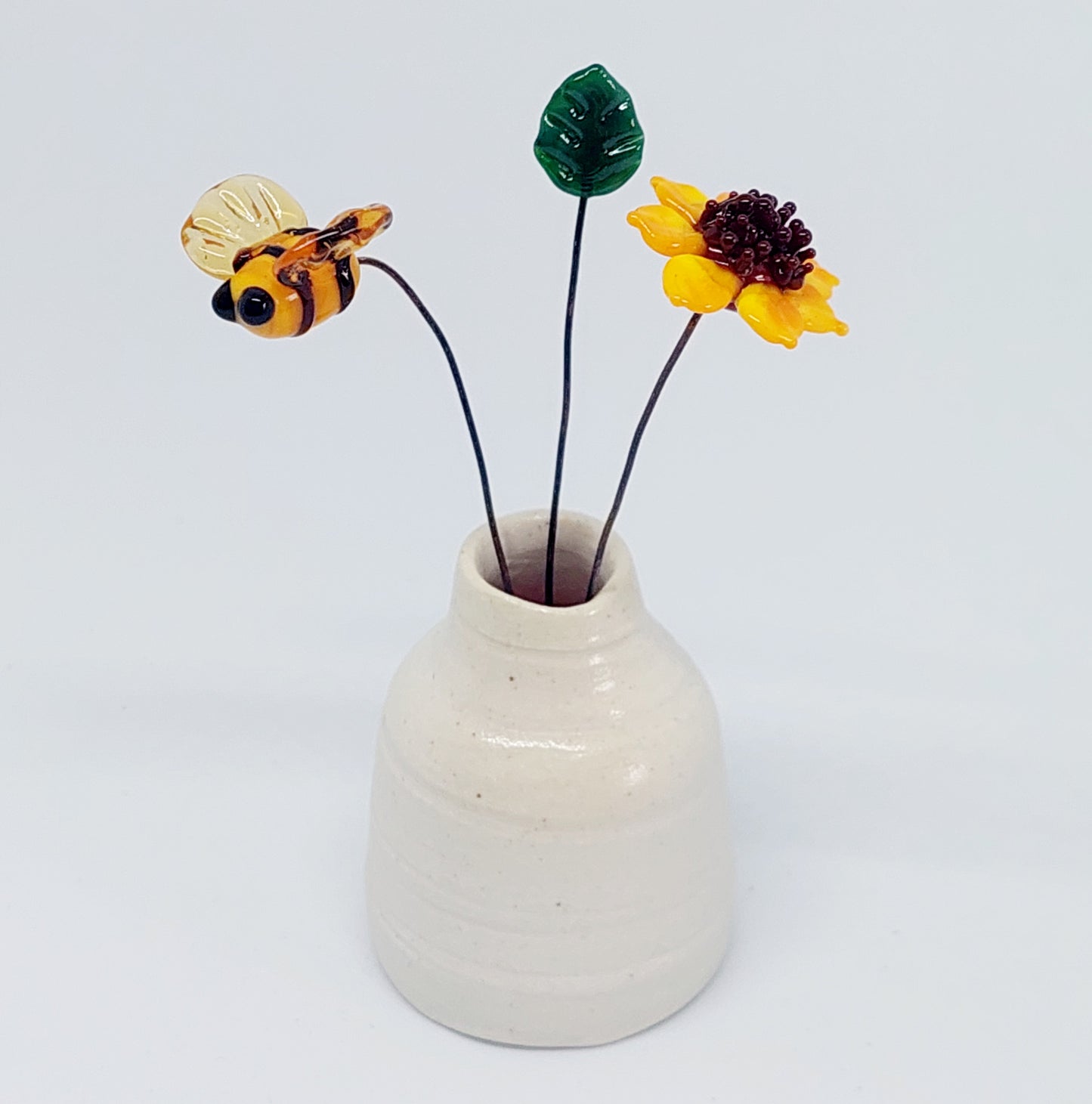 NEW!! Glass Art - Multiflora Bouquet