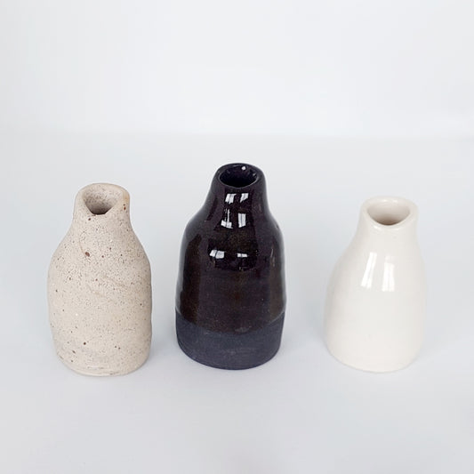 NEW!! Glass Art - Locally Made Ceramic Vases TALL