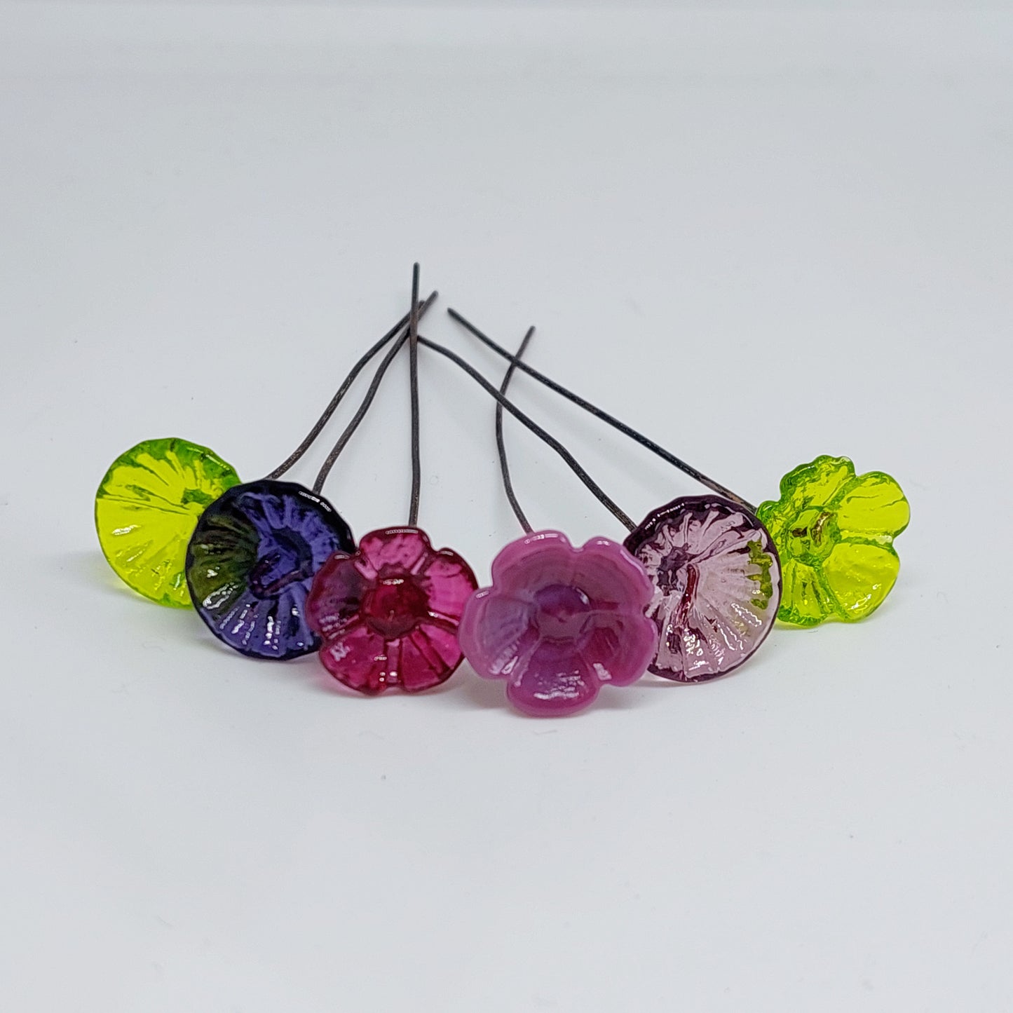 Glass Art - Mini Flower Bouquet - Passion