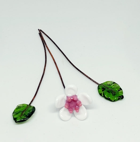 Glass Art - Spring Mini Flowers - Manuka