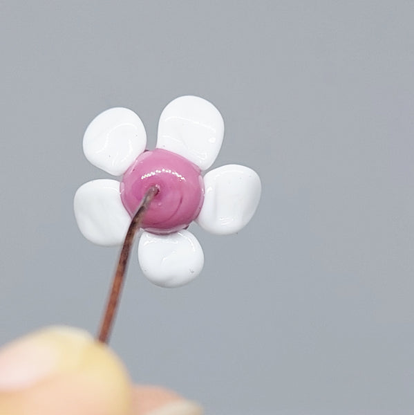 Glass Art - Spring Mini Flowers - Manuka