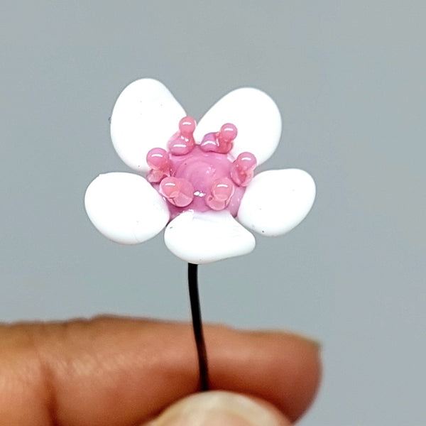Glass Art - Spring Mini Flowers - Manuka