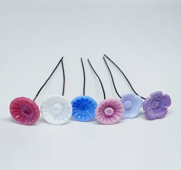 Glass Art - Mini Sweetheart Flower Bouquet