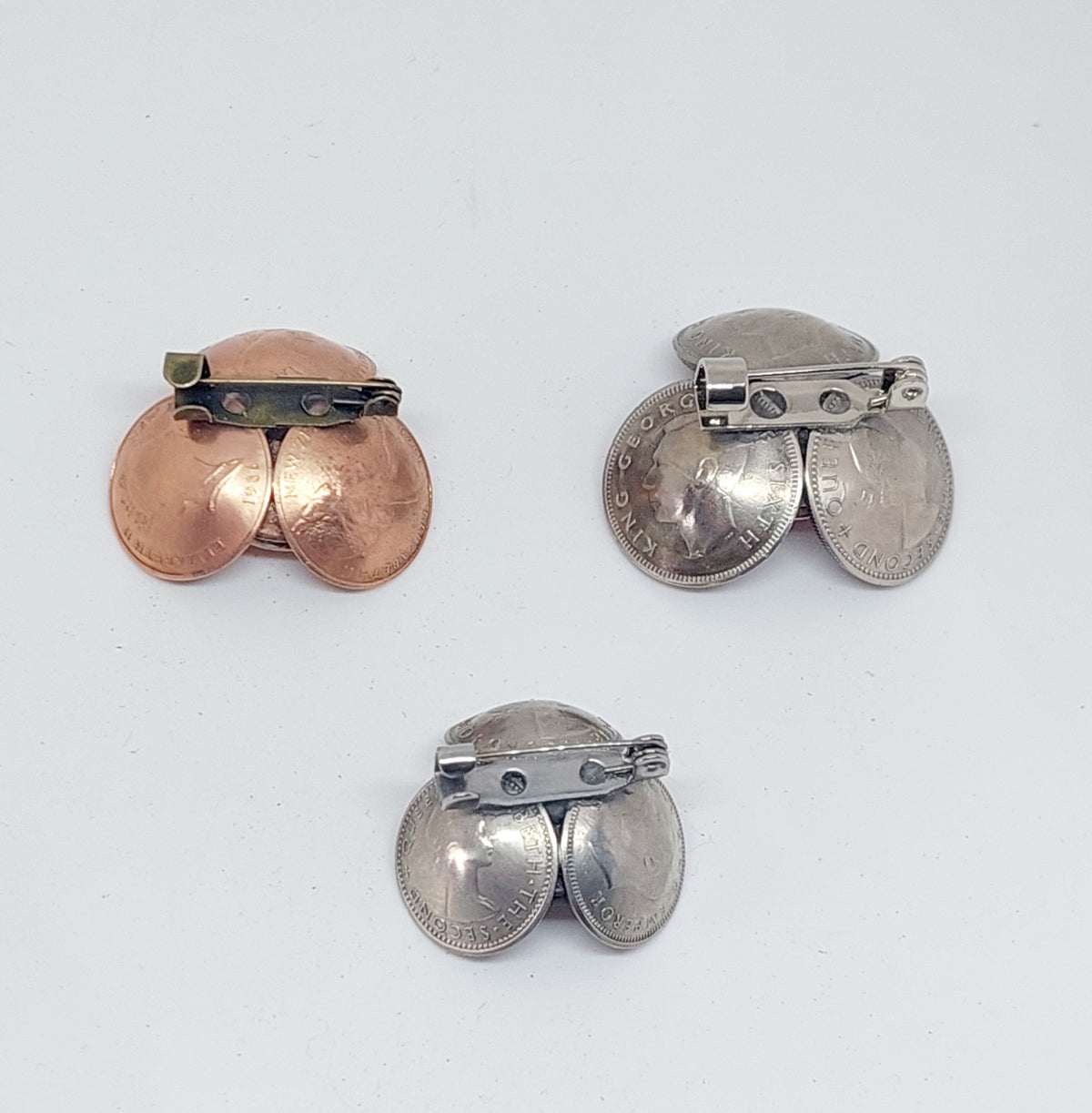 Co Poppy Brooch - Copper One Cent - Wholesale